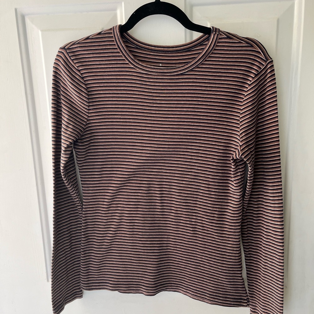A New Day striped fall long sleeve